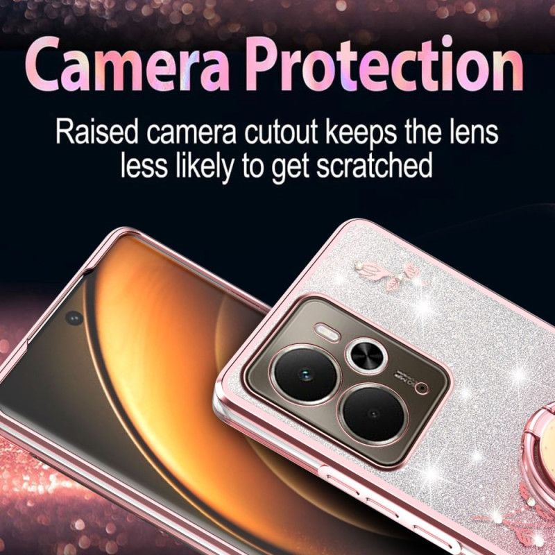 Kryt Na Realme 14t 5g Držák Na Prsten S Kamínky Kadem