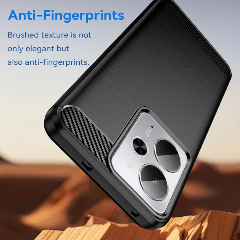 Kryt Realme 14t 5g Kartáčované Uhlíkové Vlákno