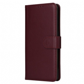 Peněženková Pouzdra Realme 14t 5g Kryty Na Mobil Jednobarevný Popruh