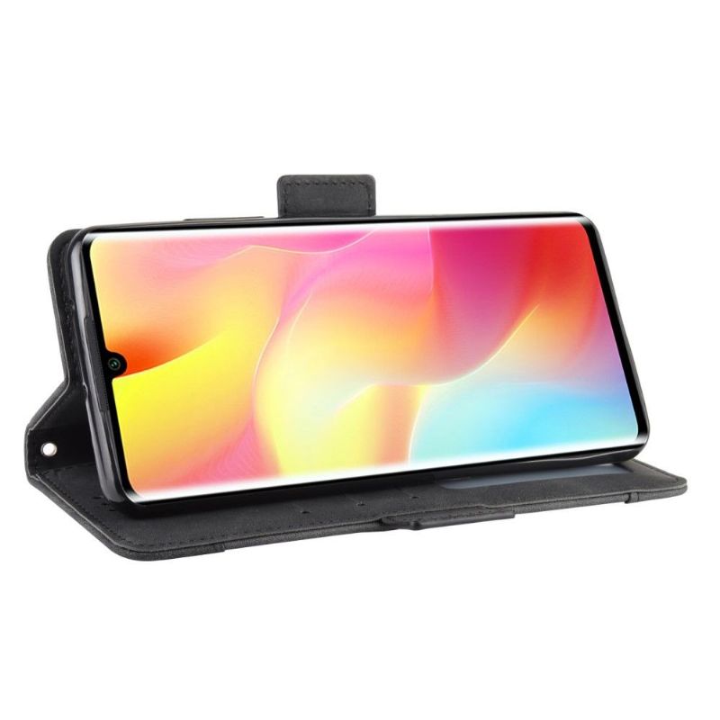 Flipové Pouzdro Na Xiaomi Mi Note 10 Lite Kožený Efekt S Držákem Karty