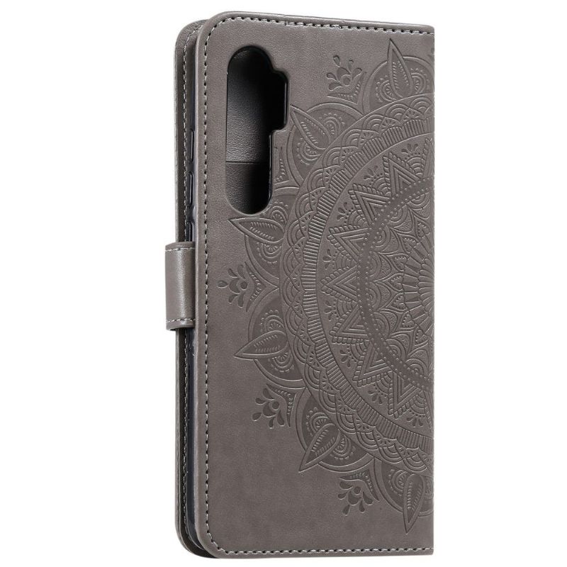 Flipové Pouzdro Na Xiaomi Mi Note 10 Lite Reliéfní Mandala