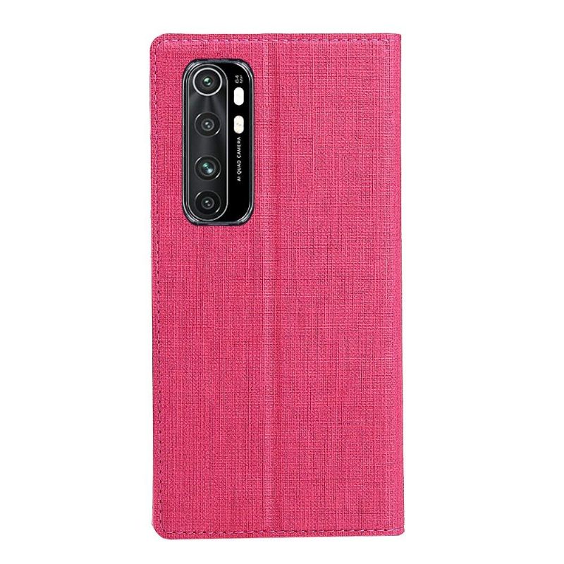 Kožené Pouzdro Na Xiaomi Mi Note 10 Lite Funkce Podpory Rovnátek