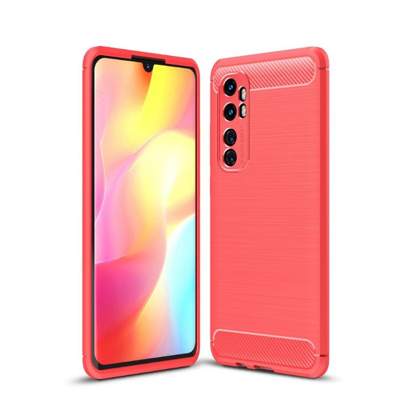 Kryt Na Xiaomi Mi Note 10 Lite Kartáčovaný Efekt