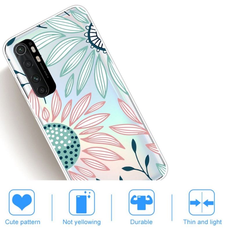 Kryt Na Xiaomi Mi Note 10 Lite Květiny Sedmikrásky