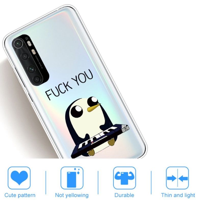 Kryt Na Xiaomi Mi Note 10 Lite Piano S Tučňákem