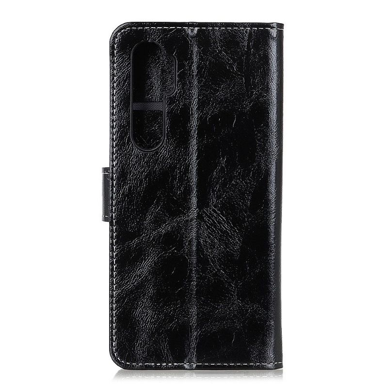 Pouzdra Na Xiaomi Mi Note 10 Lite Prošívání S Luxusním Koženým Efektem