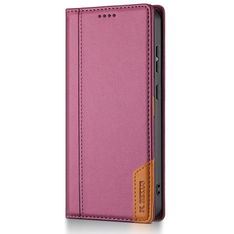 Kožené Pouzdro Folio Xiaomi Redmi Note 14 5g N.bekus