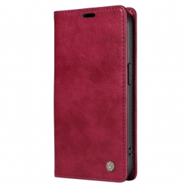 Kožené Pouzdro Folio Xiaomi Redmi Note 14 5g Vintage Ykatu