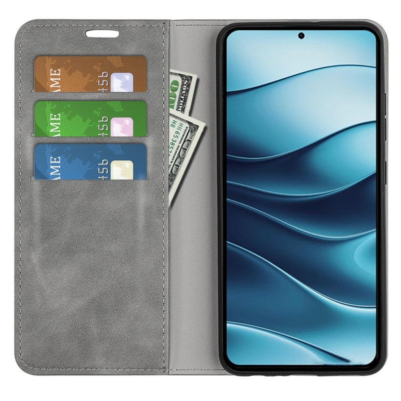 Kožené Pouzdro Xiaomi Redmi Note 14 5g Kožený Styl