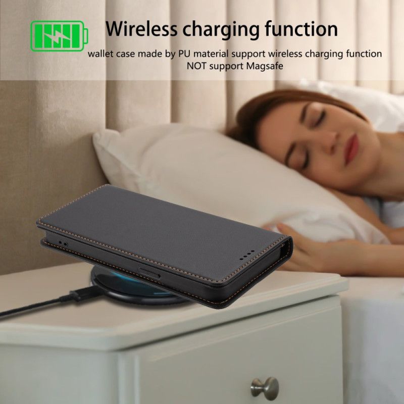 Kožené Pouzdro Xiaomi Redmi Note 14 5g Kryty Na Mobil Blokování Rfid