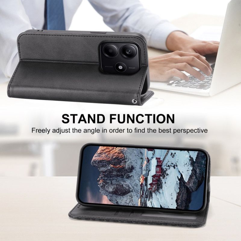 Kožené Pouzdro Xiaomi Redmi Note 14 5g Kryty Na Mobil Diamantový Design