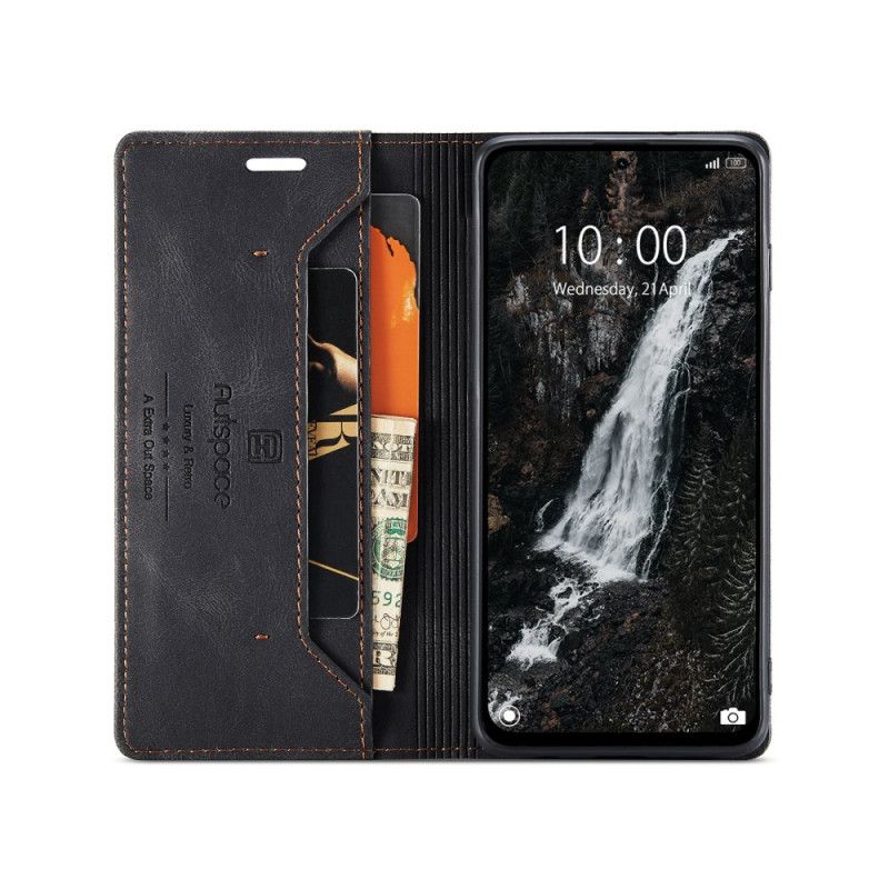 Kožené Pouzdro Xiaomi Redmi Note 14 5g Kryty Na Mobil Džínová Látka