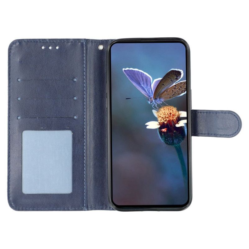 Kožený Kryt Xiaomi Redmi Note 14 5g Krajková Mandala