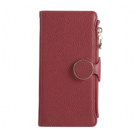 Kožený Kryt Xiaomi Redmi Note 14 5g Peněženka V Retro Stylu