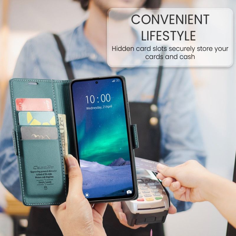 Kožený Kryt Xiaomi Redmi Note 14 5g Pouzdro