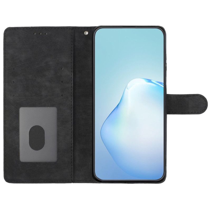 Kožený Kryt Xiaomi Redmi Note 14 5g Semišový Efekt S Popruhem