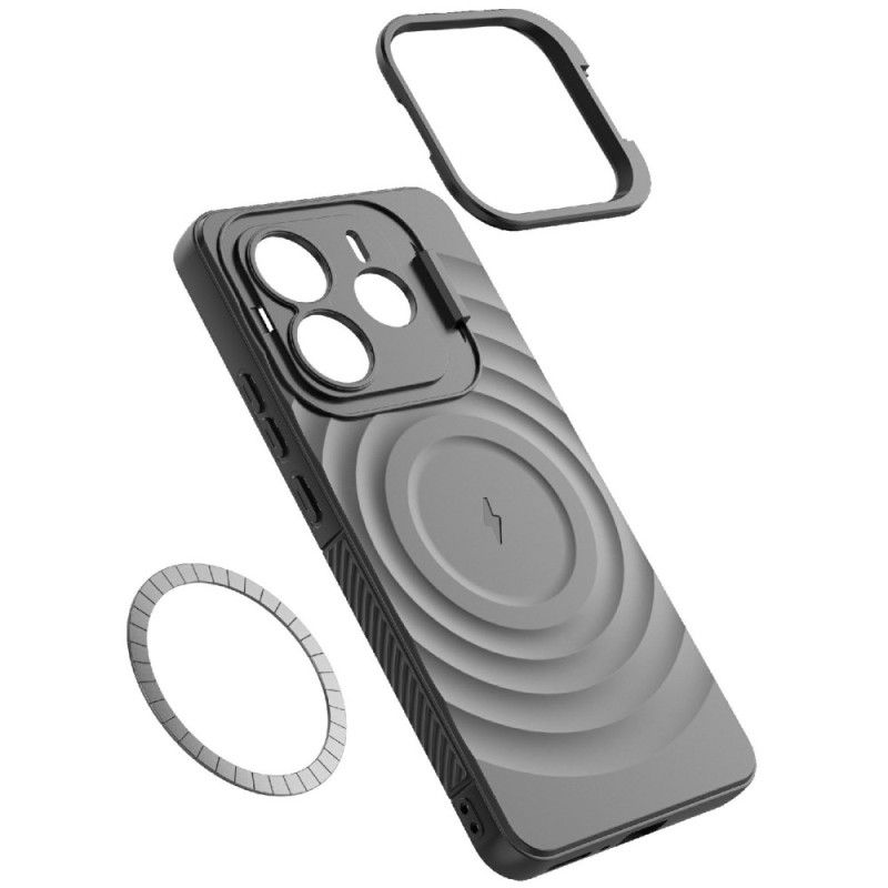 Kryt Xiaomi Redmi Note 14 5g Kompatibilní S Magsafe A Vlnitým Designem