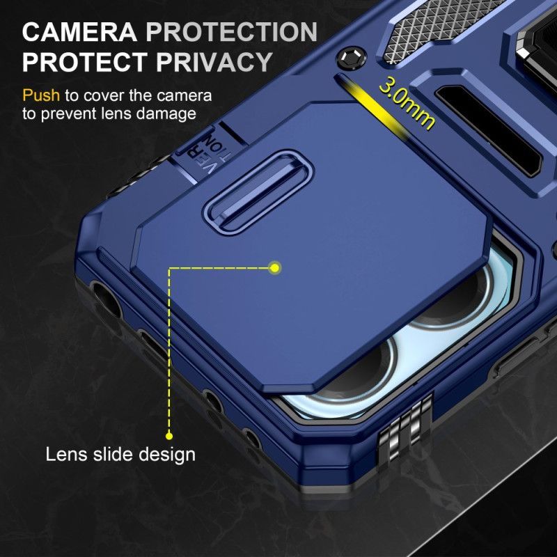 Kryt Xiaomi Redmi Note 14 5g Ultra Odolný Se Stojánkem A Ochranou Objektivu