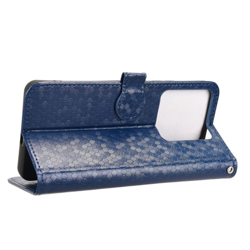 Peněženková Pouzdra Xiaomi Redmi Note 14 5g Kryty Na Mobil Lesklé Hroty S Šňůrkou