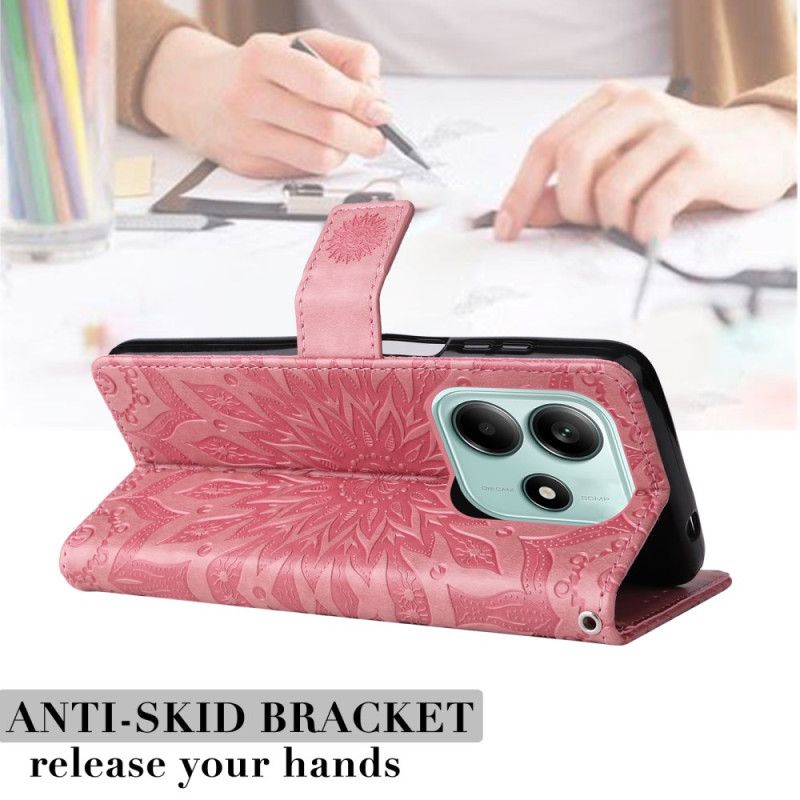 Peněženková Pouzdra Xiaomi Redmi Note 14 5g Kryty Na Mobil Mandala