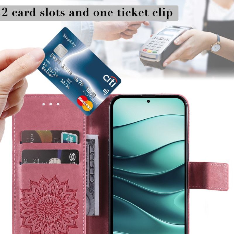 Peněženková Pouzdra Xiaomi Redmi Note 14 5g Kryty Na Mobil Mandala