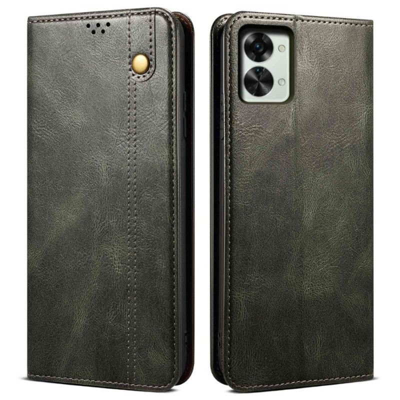 Flipové Pouzdro Na OnePlus Nord 2T 5G Ernestine Odkryté Švy