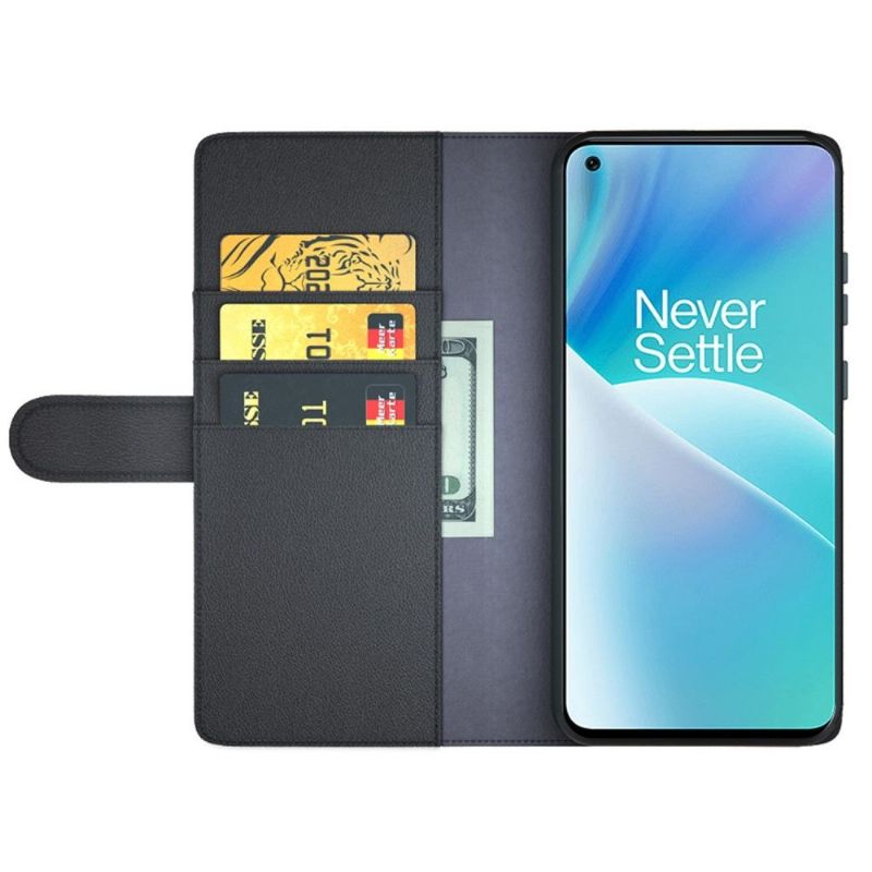 Flipové Pouzdro Na OnePlus Nord 2T 5G Prémiová Kůže