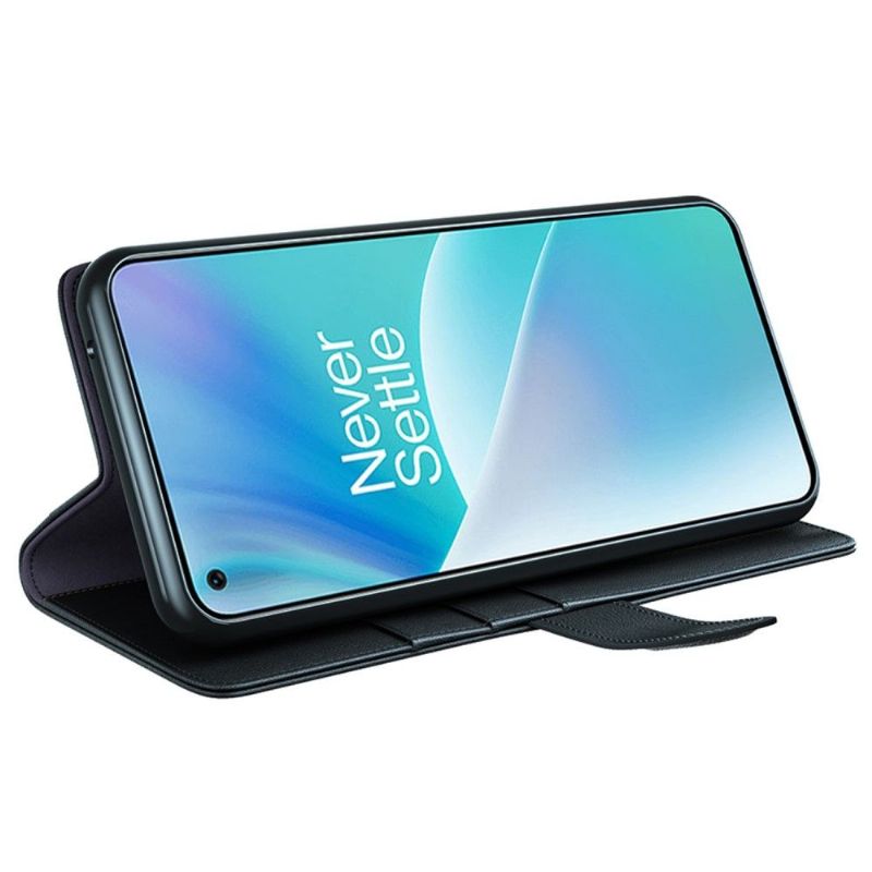 Flipové Pouzdro Na OnePlus Nord 2T 5G Prémiová Kůže