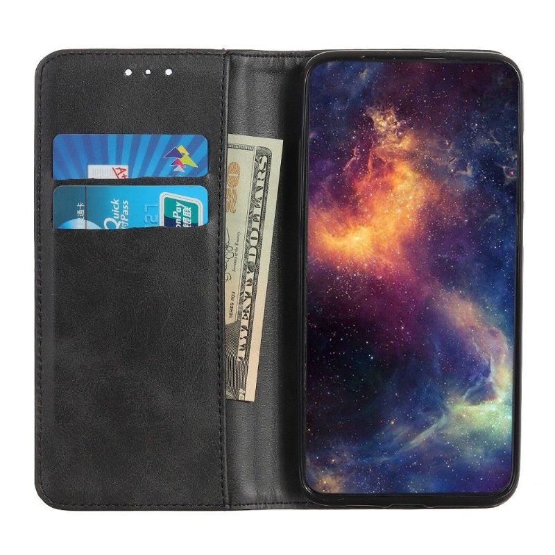 Kožené Pouzdro Na OnePlus Nord 2T 5G Flipové Pouzdro Simone Flip Umělá Stará Kůže