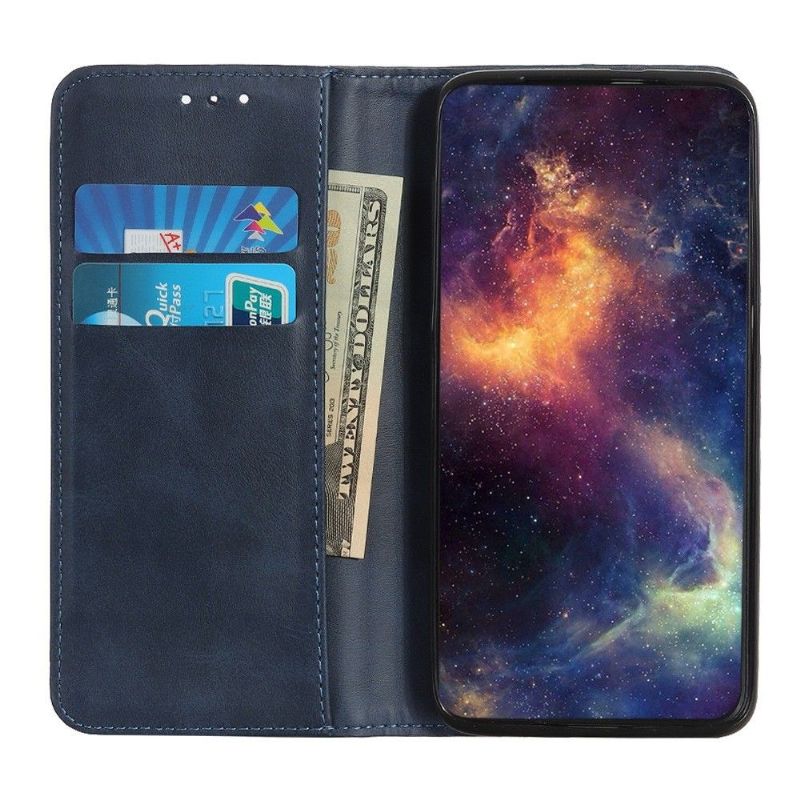 Kožené Pouzdro Na OnePlus Nord 2T 5G Flipové Pouzdro Simone Flip Umělá Stará Kůže
