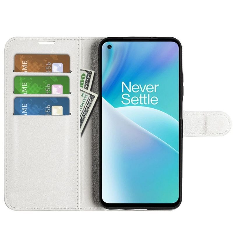 Kožené Pouzdro Na OnePlus Nord 2T 5G Peněženkové Pouzdro Styl Kůže