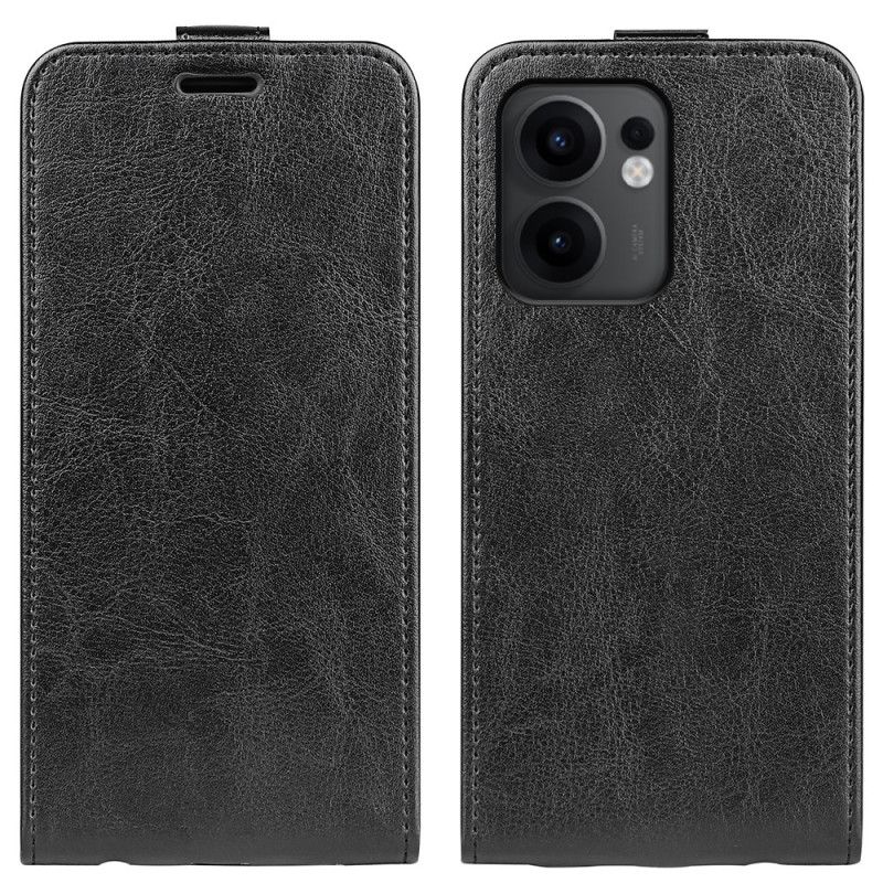 Kožený Kryt Na Oppo Reno 13f 4g / 5g / 13 Fs 5g Vertikální Klopa