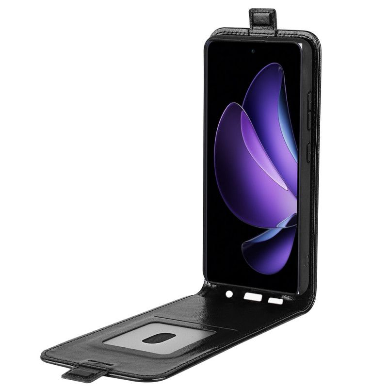 Kožený Kryt Na Oppo Reno 13f 4g / 5g / 13 Fs 5g Vertikální Klopa