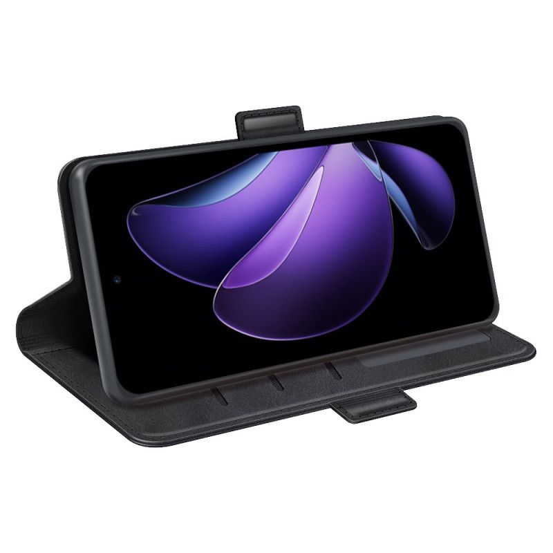 Kožený Kryt Oppo Reno 13f 4g / 5g / 13 Fs 5g Dvojitá Spona