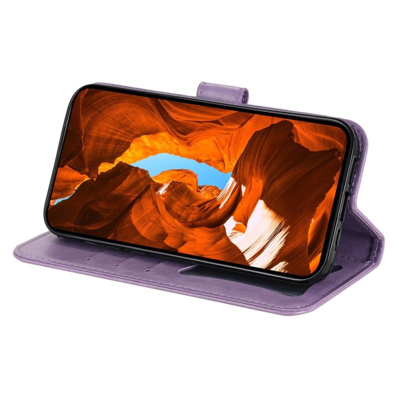 Kožený Kryt Oppo Reno 13f 4g / 5g / 13 Fs 5g Potisk Mandaly