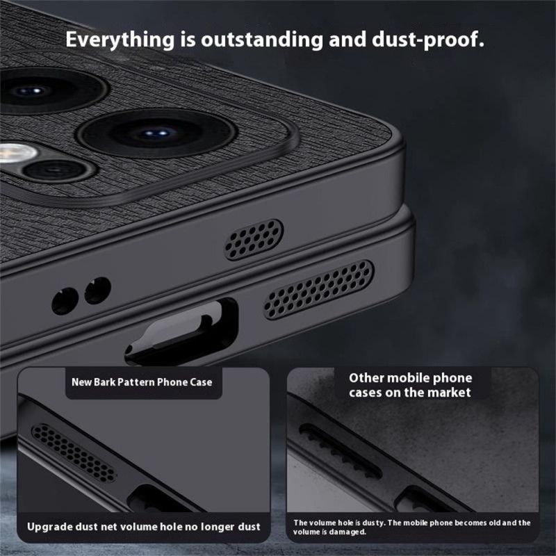 Kryt Oppo Reno 13f 4g / 5g / 13 Fs 5g Dřevěný Efekt