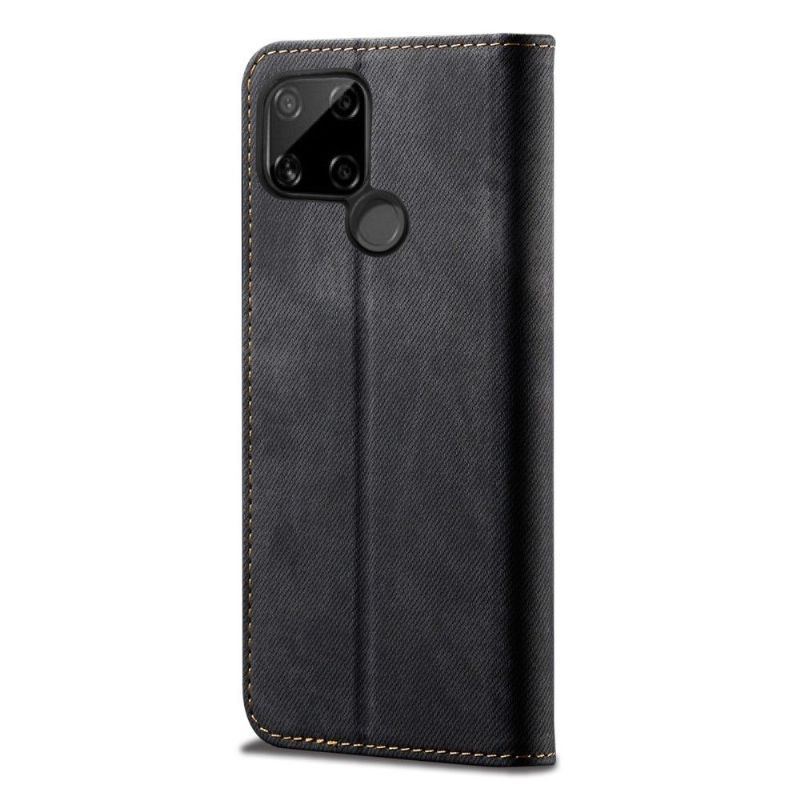 Kožené Pouzdro Na Realme C21 Držitel Karty La Giulia