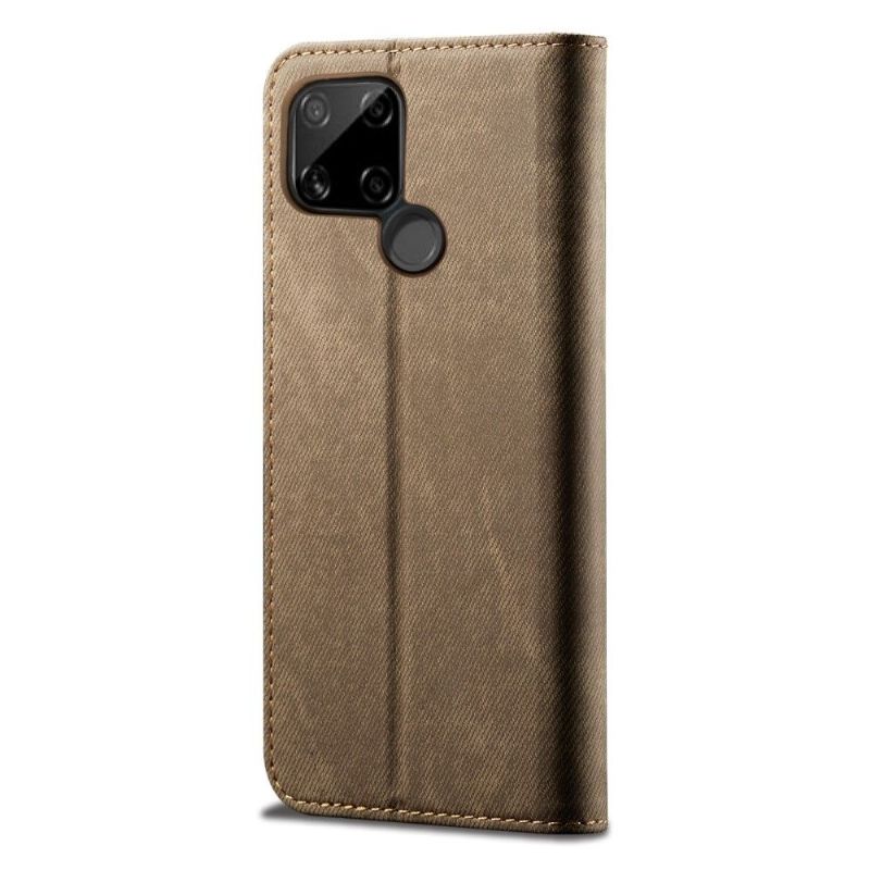 Kožené Pouzdro Na Realme C21 Držitel Karty La Giulia