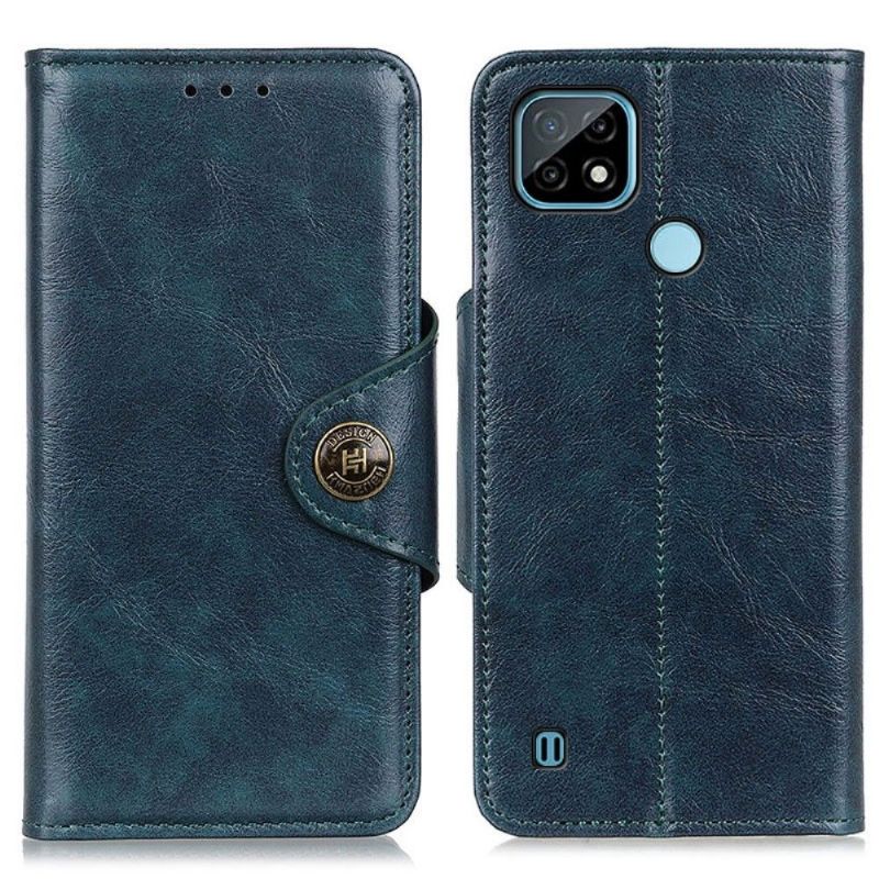 Kožené Pouzdro Na Realme C21 Khazneh Design Essential