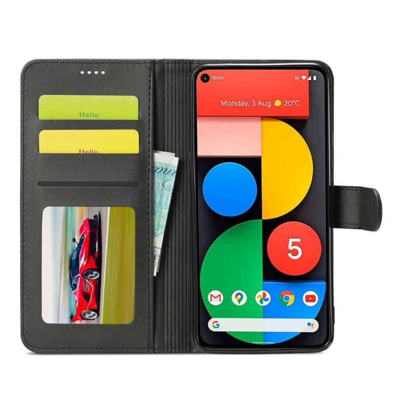 Kožené Pouzdro Na Realme C21 Kožený Efekt Lc.imeeke