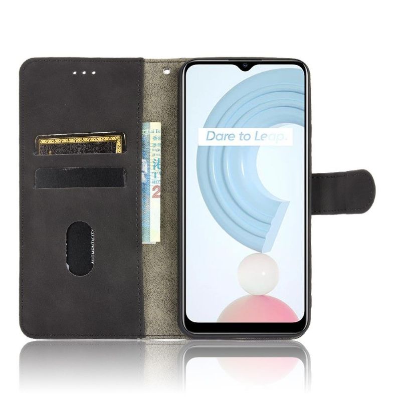Kožené Pouzdro Na Realme C21 Měkký Dotek