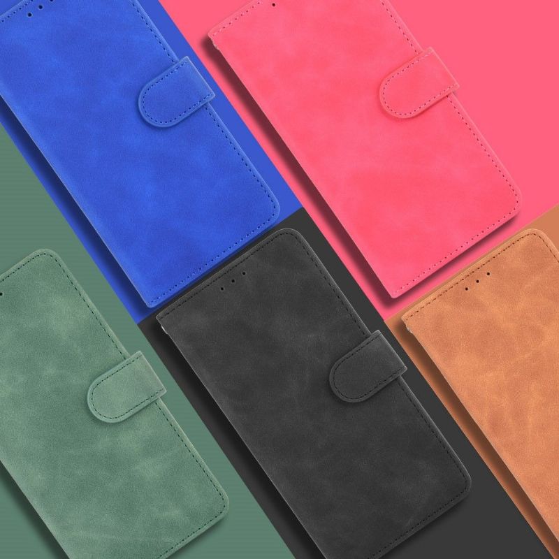 Kožené Pouzdro Na Realme C21 Měkký Dotek