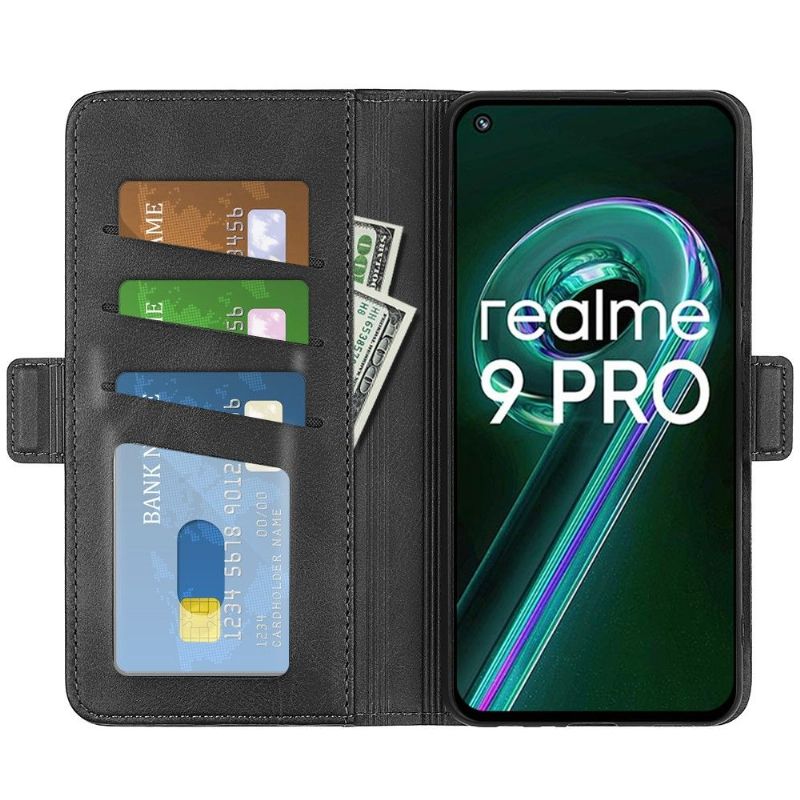 Kožené Pouzdro Folio Na OnePlus Nord CE 2 Lite 5G Peněženkové Pouzdro Matný Potah Z Umělé Kůže