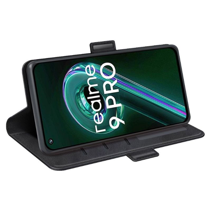 Kožené Pouzdro Folio Na OnePlus Nord CE 2 Lite 5G Peněženkové Pouzdro Matný Potah Z Umělé Kůže