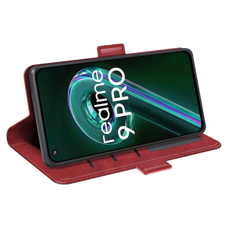 Kožené Pouzdro Folio Na OnePlus Nord CE 2 Lite 5G Peněženkové Pouzdro Matný Potah Z Umělé Kůže