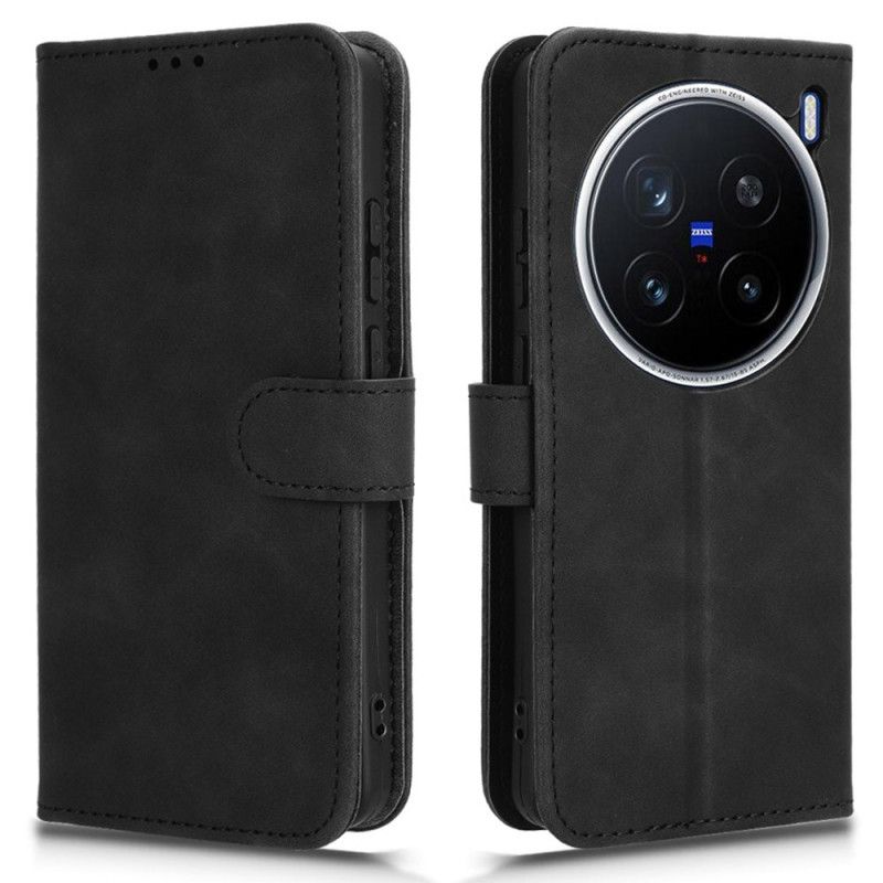 Kožený Kryt Na Vivo X200 Pro Semišový Efekt