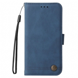 Kožený Kryt Vivo X200 Pro Dekorativní Nýt S Efektem Semiše