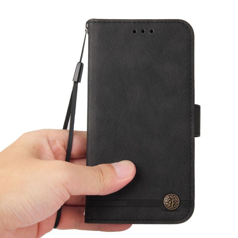 Kožený Kryt Vivo X200 Pro Dekorativní Nýt S Efektem Semiše