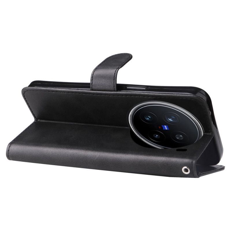 Kožený Kryt Vivo X200 Pro Peněženka Na Zip