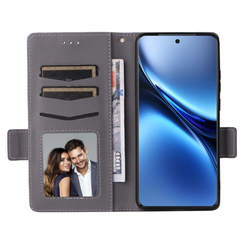 Kožený Kryt Vivo X200 Pro Řemínek Z Umělé Kůže